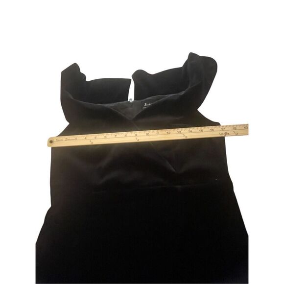 Bardot Sweetheart Neck Off Shoulder Velvet Black Dress Black Size 10/ L Formal - Picture 7 of 9